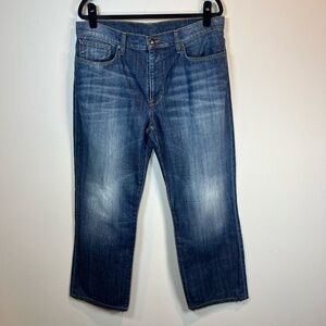 Joe's Jeans Rebel Fit Camden Straight Leg Jeans Blue Faded Wash Denim Mens 36x28